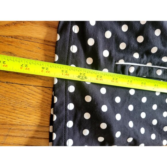 Quacker Factory Women's Polka Dot Jacket Black & White Size L - Picture 5 of 7